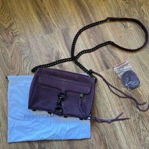 Purple crossbody or clutch